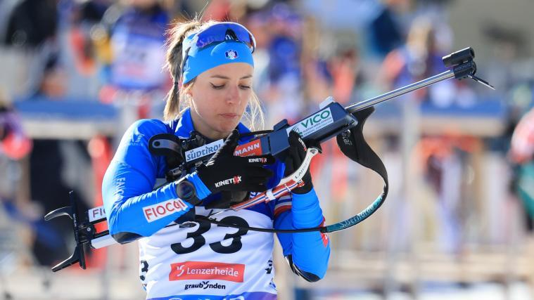 Samuela Comola lief aufs Podest. © Pierre Teyssot / Pentaphoto