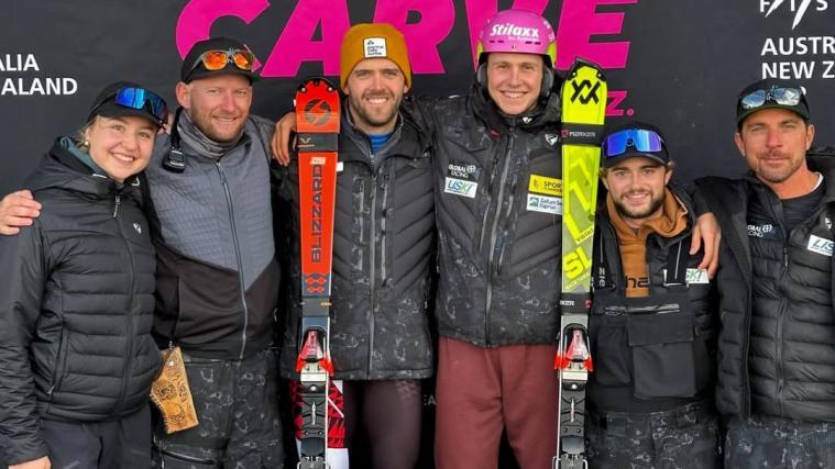 Simon Maurberger und Sam Maes trainierten mit dem Global Racing Team. © Social Media