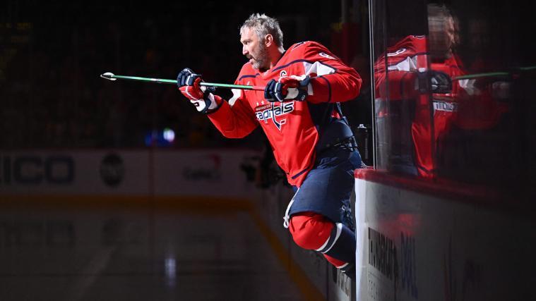 Alex Ovechkin betrat womöglich ein letztes Mal das NHL-Eis. © APA / JAMIE SABAU