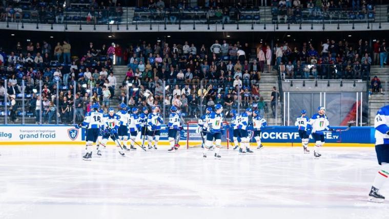 Das Blue Team war gut im Spiel. © Italia Hockey