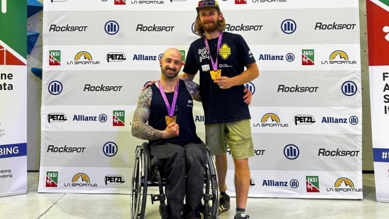 David Kammerer (l.) und Florian Mutschlechner überzeugten in Mailand.