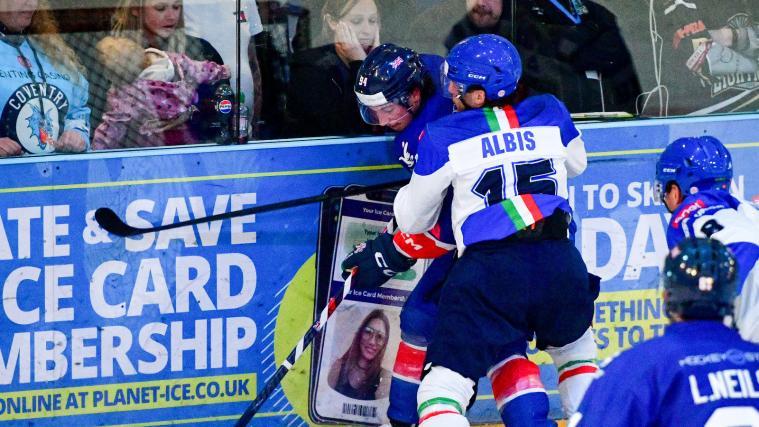Die Azzurri bewiesen gegen  Großbritannien Moral. © Press Team Italia Hockey