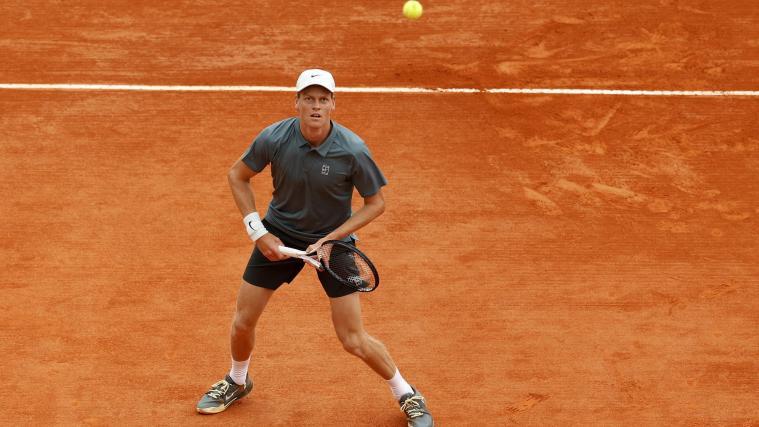 Jannik Sinner will ins Finale von Monte Carlo. © ANSA / SEBASTIEN NOGIER