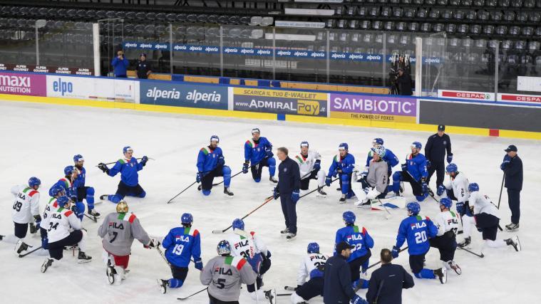 Jukka Jalonen débute les préparatifs de l'Italie pour la Coupe du monde à Bolzano. © Vanna Antonello