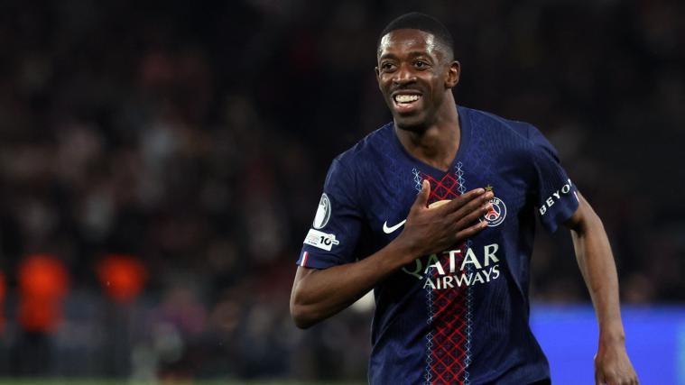 Ousmane Dembele traf doppelt. © APA/afp / ALAIN JOCARD