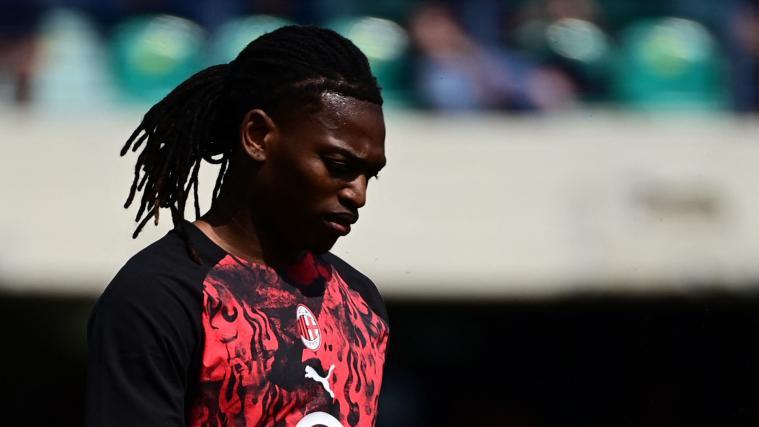 Rafael Leão hat sich zu Wort gemeldet. © APA/afp / PIERO CRUCIATTI