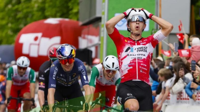 Tommaso Dati siegte in Innsbruck. © Tour of the Alps