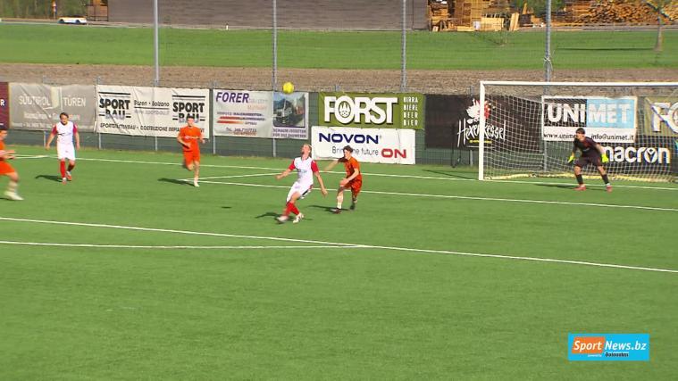 Ahrntal ist auf dem Weg zum Klassenerhalt in der Oberliga. Beim 2:0-Heimsieg gegen den Bozner FC war der Treffer zum Endstand einer der Marke spektakulär. Außerdem haben wir das 1:1 von Serie-D-Klub Obermais gegen Conegliano und den Salurner 3:1-Heimsieg in der Landesliga gegen Lana im Video. © stol