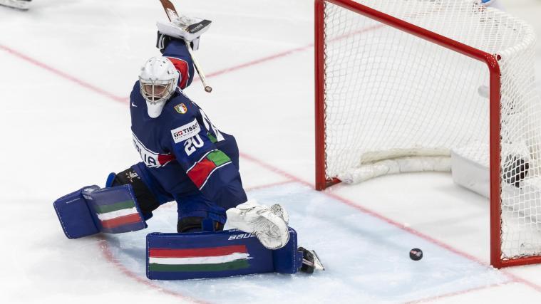 Damian Clara will make his debut in goal for Italy on Wednesday. © ANSA / CYRIL ZINGARO