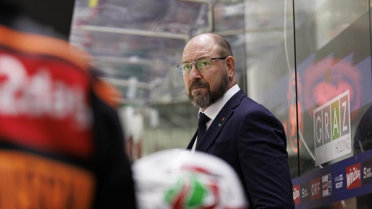 Dan Lacroix bleibt Trainer in Graz. © APA / ERWIN SCHERIAU