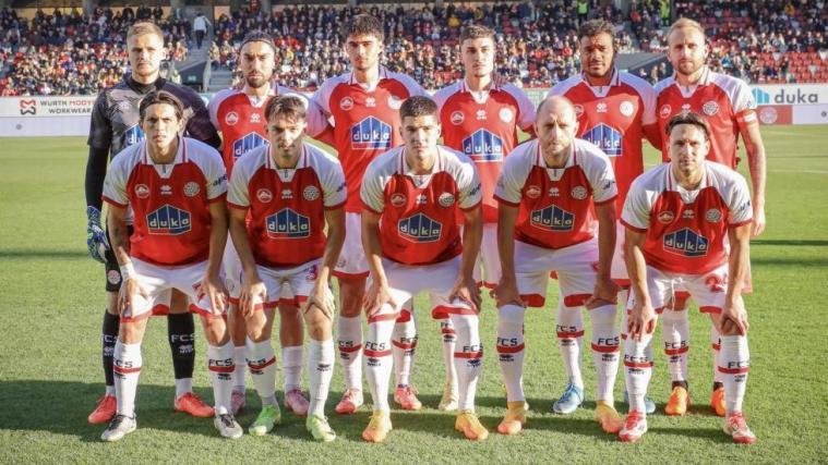 Der FC Südtirol lief im November zuhause gegen Carrarese in den Jubiläumstrikots auf. © DLife/Luca Ognibene