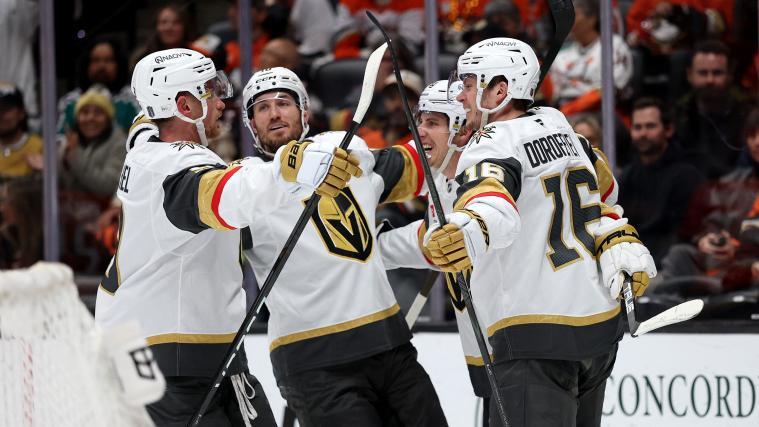 Die Vegas Gold Knights haben sich klar gegen die Anaheim Ducks durchgesetzt. © APA / SEAN M. HAFFEY