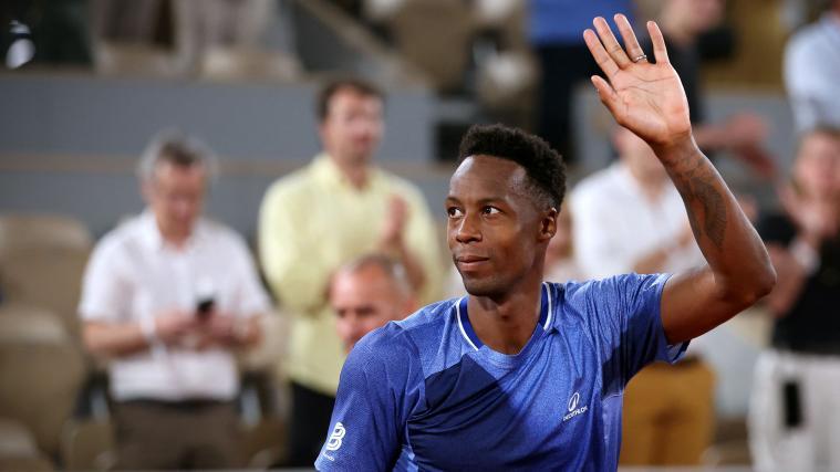 Gael Monfils hat sich von der Tennis-Bühne in Paris verabschiedet. © APA/afp / ALAIN JOCARD