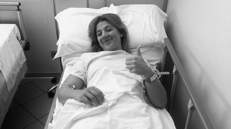 Giorgia Collomb verliert die Zuversicht nicht. © Social Media