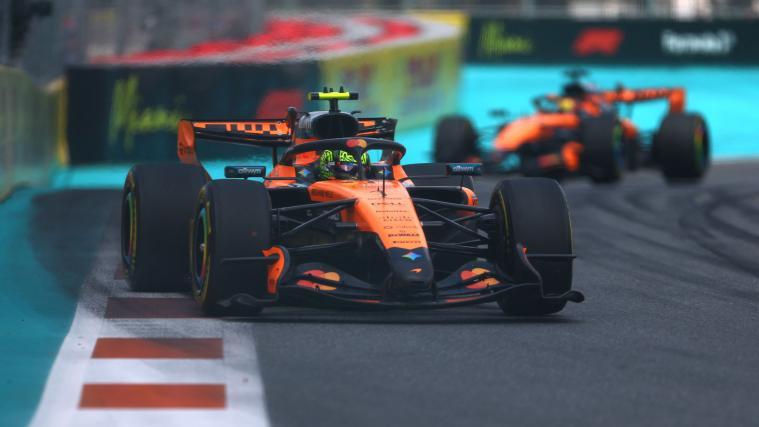 Lando Norris hat einen ungefährdeten Sieg eingefahren. © APA / CLIVE MASON