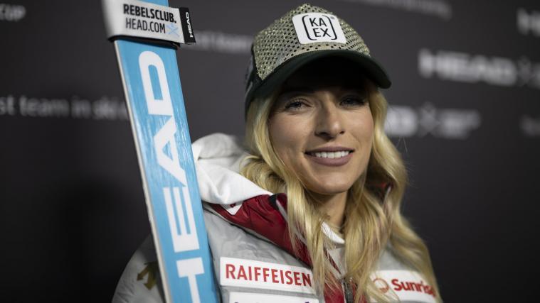 Lara-Gut Behrami könnte dem Skiweltcup doch noch erhalten bleiben. © ANSA / GIAN EHRENZELLER