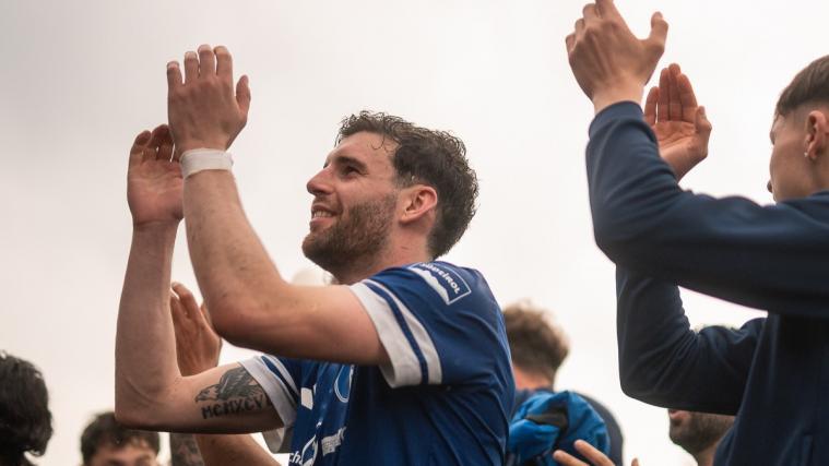 Manuel Brusco, star striker for FC Obermais. © Patrick Schwienbacher
