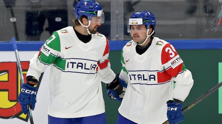 Mehr als nur Nationalteamkollegen: Mikael Frycklund (l.) und Tommy Purdeller (r.) © FISG/Carola Semino