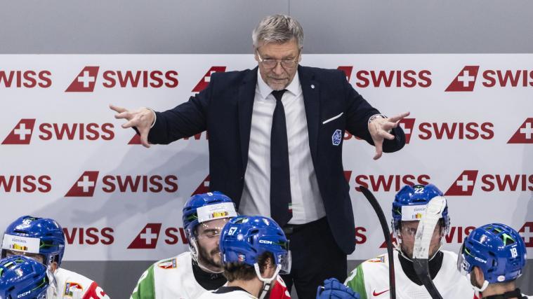 Ruhe ist geboten: Jukka Jalonen bereitet sein Team auf dem Showdown vor. © ANSA / ALESSANDRO DELLA VALLE