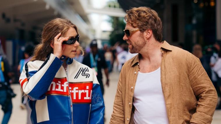 Shiffrin und Kilde ließen es sich in Miami gut gehen. © Social Media / lucamartiniphoto