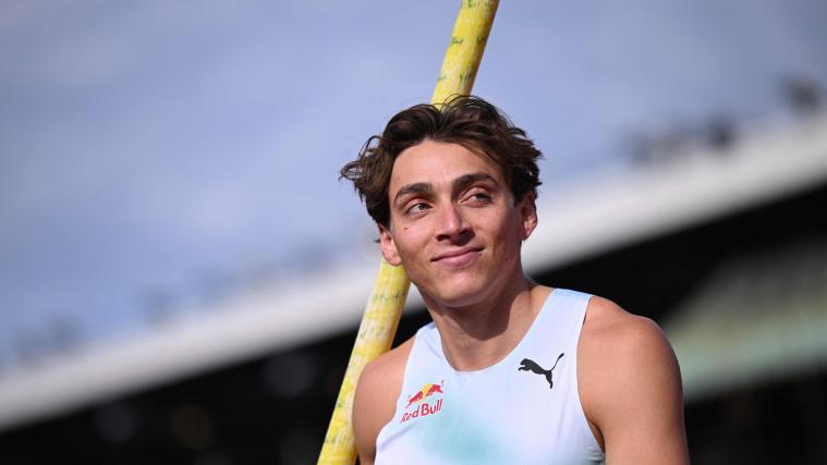 Armand Duplantis wurde beim Diamond-League-Meeting „nur“ Zweiter. © APA/afp / JONATHAN NACKSTRAND
