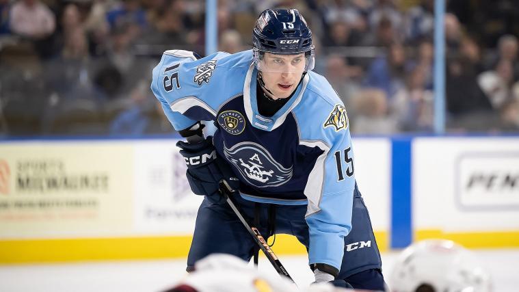 Bozens neuer Sturm-Hüne verlässt erstmals Nordamerika. © PM HCB/Milwaukee Admirals