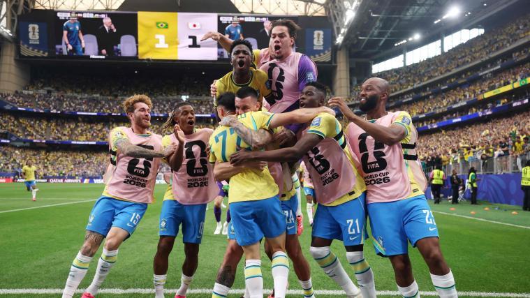 Brasilien feierte einen spektakulären Last-Minute-Sieg. © APA / LARS BARON