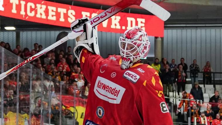 Cody Porter wird fortan das Grödner Tor hüten. © ESVK / Cody Porter