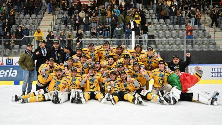 Der HCP Junior bejubelte Ende März den Meistertitel in der IHL 1. Division. © Iwan Foppa