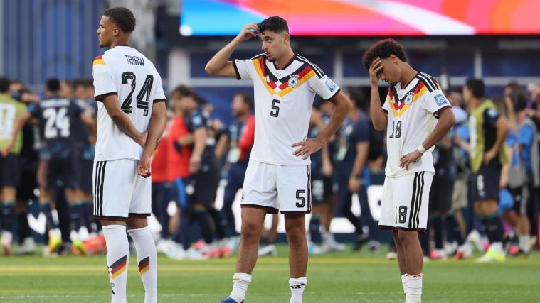 Deutschland blamierte sich gegen Paraguay. © APA/afp / ODD ANDERSEN