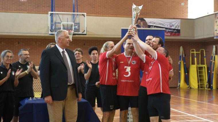 Die BSSG Südtirol Alperia jubelte über den Italienpokal.