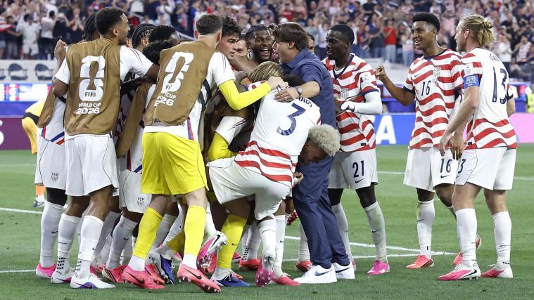 Die USA ließen Paraguay keine Chance. © ANSA / CHRIS TORRES