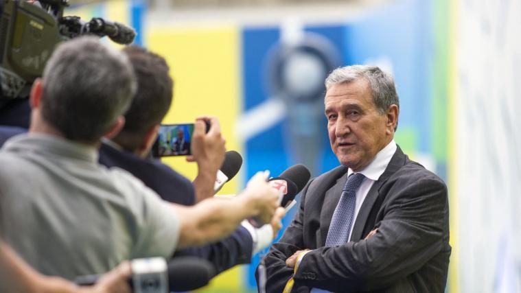 Ex-Brasilien-Trainer Carlos Alberto Parreira. © AFP / DOUGLAS SHINEIDR