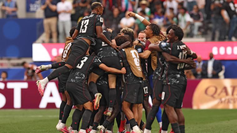 Kanada jubelte über den Einzug ins Achtelfinale. © APA/afp / ETIENNE LAURENT