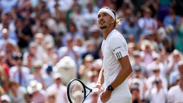 Alexander Zverev hat das Endspiel in Wimbledon erreicht. © ANSA / NEIL HALL