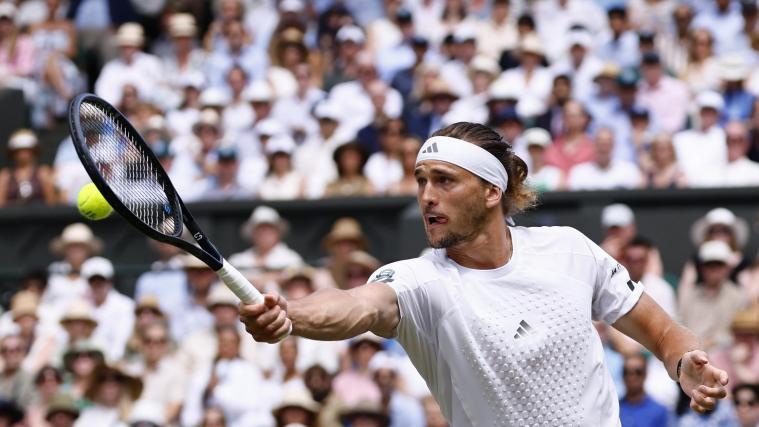 Alexander Zverev will zum ersten Mal ins Wimbledon-Finale. © ANSA / TOLGA AKMEN