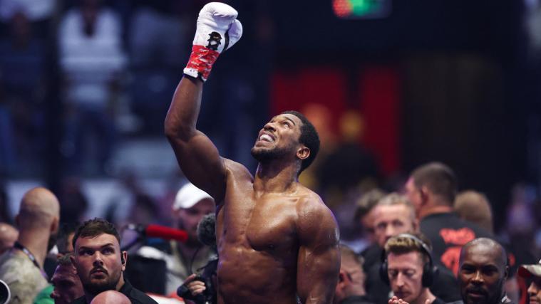 Anthony Joshua feierte nach einer schweren Zeit sein Comeback. © APA/afp / -
