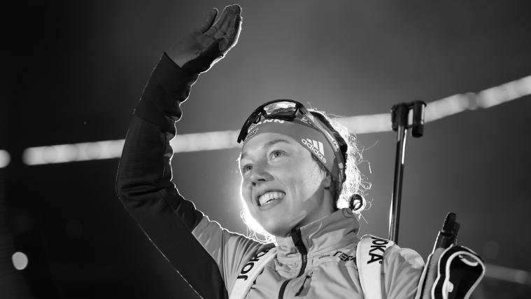 Biathlon-Ikone Laura Dahlmeier verunglückte im letzten Sommer. © dpa / Friso Gentsch