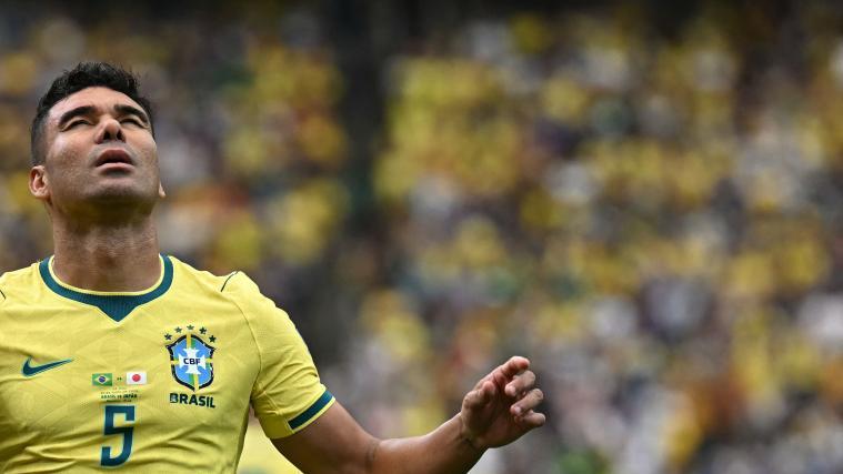 Casemiro spielt künftig für Inter Miami. © APA/afp / PAUL ELLIS