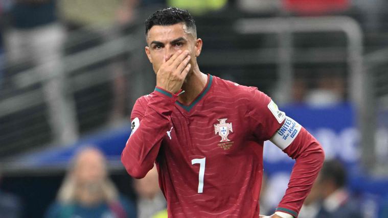 Cristiano Ronaldo und Portugal sind raus. © APA/afp / RONALDO SCHEMIDT