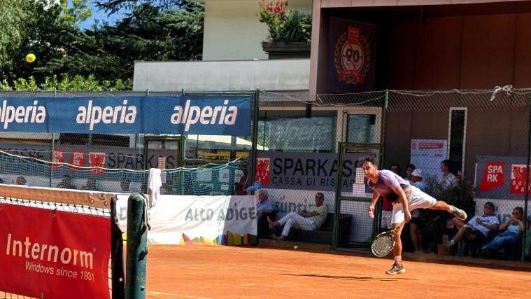 Daniel Lechner scheitert als letzter Südtiroler Qualifikant  in Bozen. © Plopp