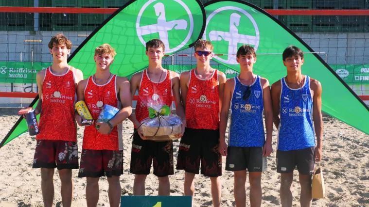 Das Podest der Herren. © beachcup