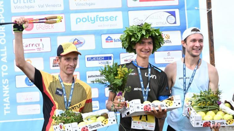 Das Podium mit (v.l.) Andreas Reiterer, David Reichl und Michael