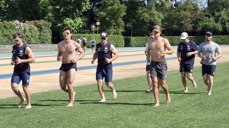 Das Speedteam der Azzurri feilt über den Sommer an der Fitness.