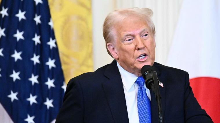 Donald Trump kommt zum WM-Finale. © ANSA / MANDEL NGAN