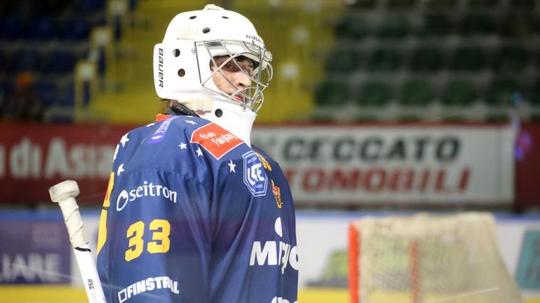 Er ist der neue Backup beim HC Bozen. © Fantini Serena