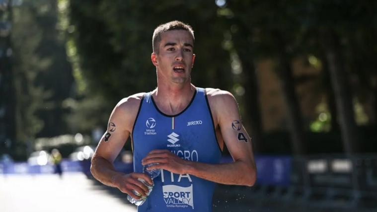 Euan De Nigro, Triathlet aus Brixen.