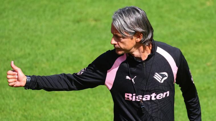 Filippo Inzaghi, Trainer von Palermo. © Palermo FC