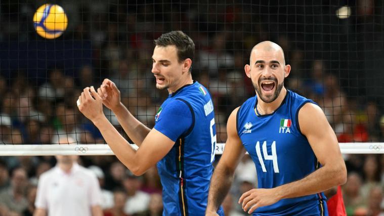 Giannelli und Galassi waren mit Italien gegen Belgien erfolgreich. © APA/afp / NATALIA KOLESNIKOVA