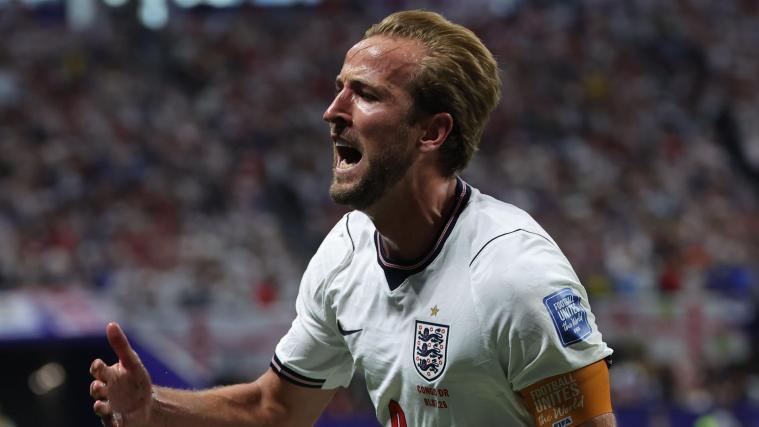 Harry Kane rettete England mit zwei späten Toren. © ANSA / CRISTOBAL HERRERA-ULASHKEVICH